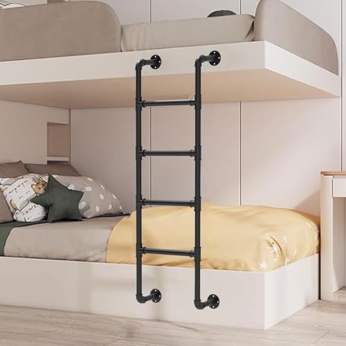 Escalera para literas interiores estable que elimina tambaleos en camas altas de RV 2