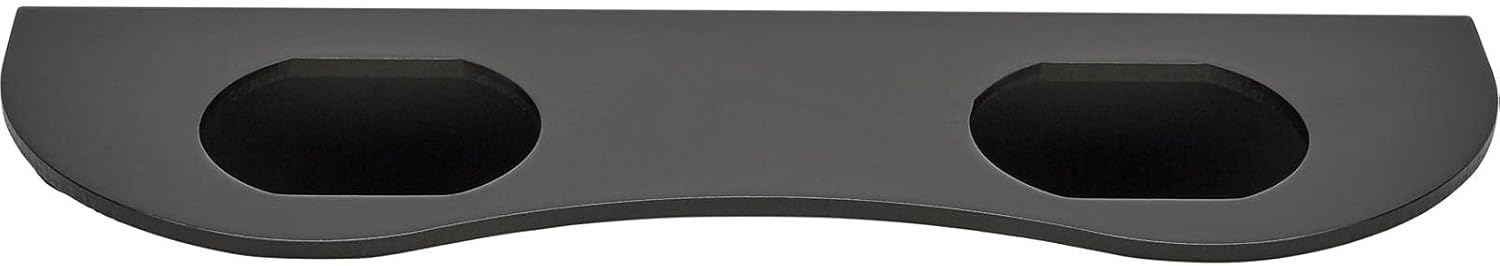 Speedway Motors Remote Battery Terminal Studs with Black Anodized Aluminum Bracket 3/8 Inch Thread Pair Red and Black for Quick Charging Access