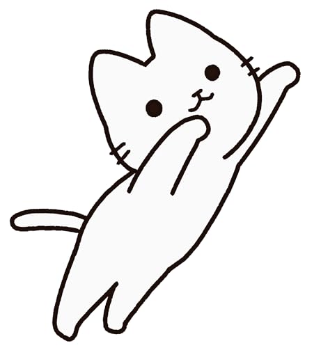 [フィリア] 公式 アニメ「うごく！ねこむかしばなし」 LEDキーホルダー シロネコ