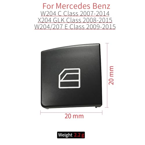 Bouton de vitre électrique pour Mercedes GLK X204 et Classe E - 5