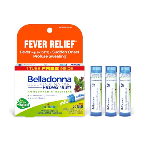 Boiron Belladonna 30C for High Fever - 240 Pellets - image 1