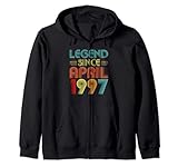 Photo Gallery legend since april 1997 birth of birthday 1997 vintage idea felpa con cappuccio Photo Gallery legend since april 1997 birth of birthday 1997 vintage idea felpa con cappuccio