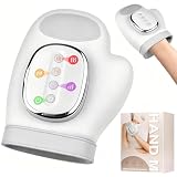 Handmassagegerät mit Wärme & Kompression, Hand Massagegerät, Elektrisches Handmassagegerät mit 3 Massagemodi 5 Intensitätsstufen, Lindert Handermüdung krankheiten,Geschenk für Familie Freunde