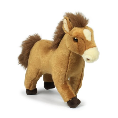 Peluche cheval sauvage WWF articulée de 23 cm aux finitions réalistes