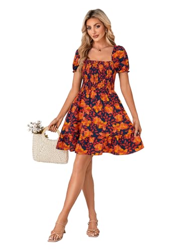 Image of Rooscier Women's Summer Boho Mini Dress