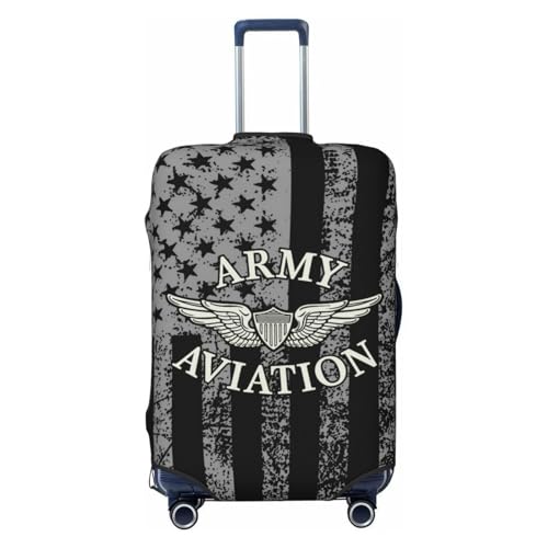 Army Aviation Aircrew Wing Luggage Cover 26-28 Inch Black L