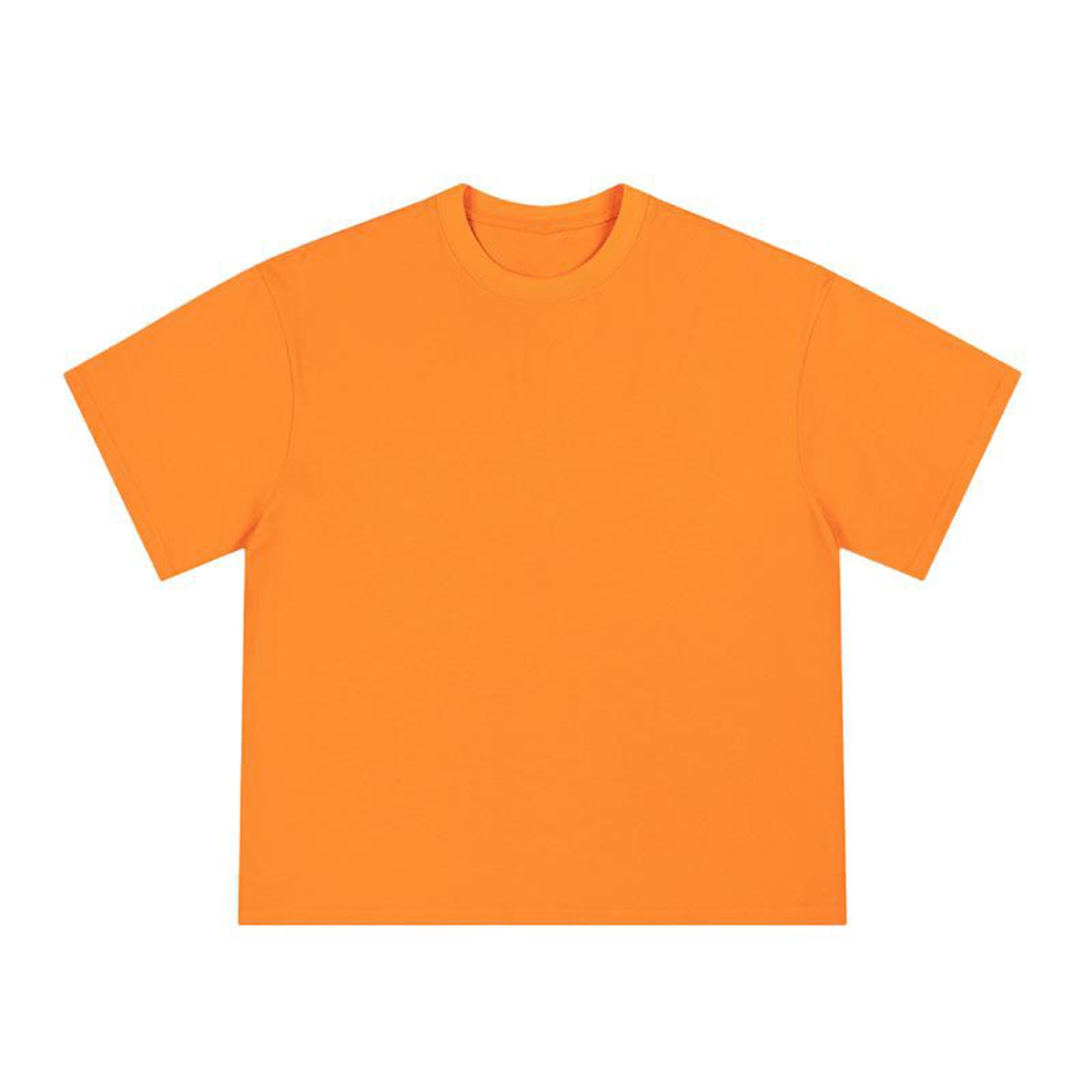 Men's Cotton T-Shirt Summer Round Neck Breathable Casual Loose Short Sleeve Tops