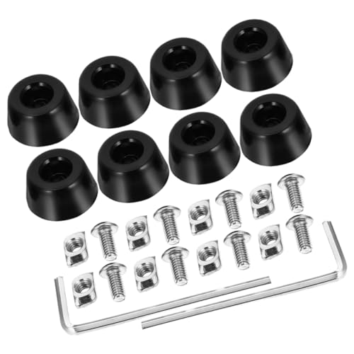 iplusmile 8pcs Printer Vibration Pads Shock-absorbing Feet Pads for Models Soft Rubber Sofa Feet Slip Replacement Parts
