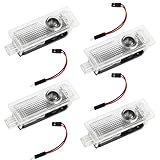 Kaimeilai 4 Pcs Proyector de Luz para Puerta de Coche, Coche Logo Proyección, Luz de...