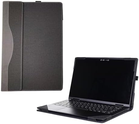 Alapmk Protective Case Cover For 13.3" HP EliteBook X360 1030 G3/G4/ProBook 430 G8/635 Aero G7 Laptop, Black