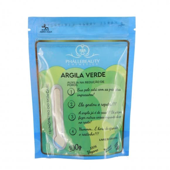 Phallebeauty Argila Facial Ph0533 Verde 100G