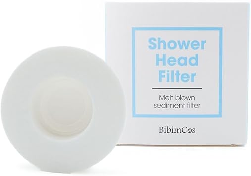 Bibimcos Mini Shower-Head Filter - Mini Shower Head Filter with Portable Filter