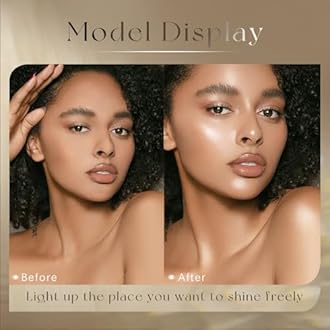 Body Glitter Spray, Moisturizing Bronze Body Shimmer Luminizer Glow Illuminator Quick-Drying and Non-Sticky Liquid Highlighter Spray for Face Hair Glitter, 60ML -Silver