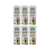 NaturGreen - Bebida de Avena Integral Bio Pack 6 x 1L, Apta para Veganos