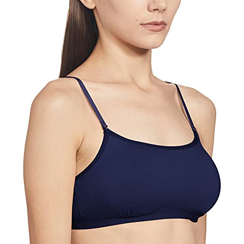 Image of Van Heusen Women's Beginner's Cotton Bra | Full Coverage | Non-Padded | Non-Wired | Detachable Straps | Breathable Fabric | Soft Cotton Stretch | Keeps You Fresh | Teenage Essential | Style 11020
