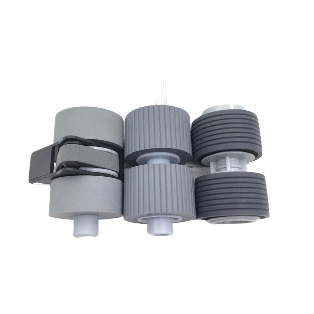 Set rullo di presa e rullo di freno (confezione da 5) compatibile con scanner fi-6670, fi-6770, fi-6750, fi-6750s, fi-5750C, fi-5650C - Sostituisce PA03338-K011 e PA03576-K010