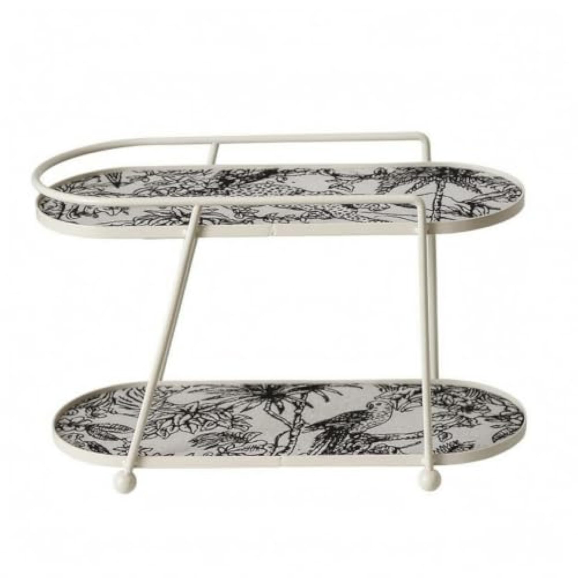 No-Installation 2-Tier Free-Standing Cosmetic Organizer