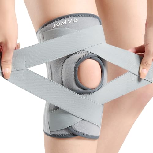 CAMBIVO Knee Compression Sleeves with Non-Slip Silicone