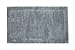 Produktbild Casalanas - Santorin, Beidseitig verwendbar, Schwerer Badezimmerteppich, 100% Natur-Baumwolle, 100x60cm, hell grau