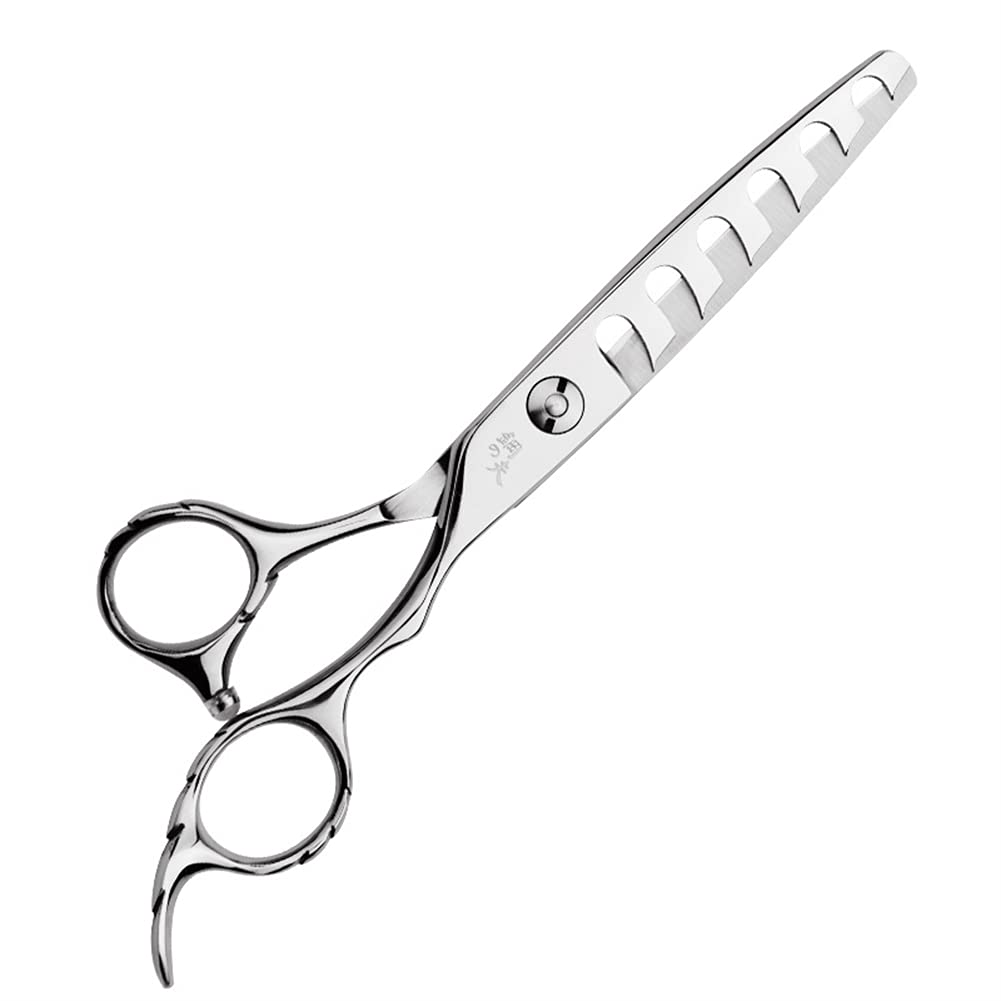 6 Pouces Coiffeurs Professionnels Barbiers, Ciseaux De Salon De Coupe De Cheveux, Ciseaux De Cheveux pour Tous Les Types De Cheveux, pour Hommes, Femmes, Étudiants, Débutants,A