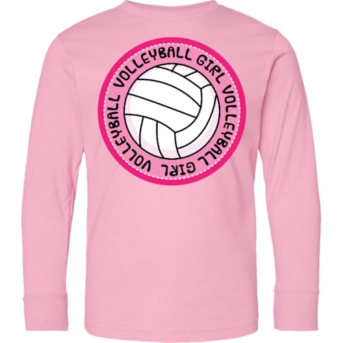 inktastic Volleyball Girl Youth Long Sleeve T-Shirt
