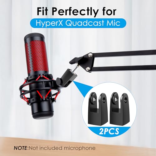 2 Pack HyperX Quadcast Stand Adapter For HyperX Microphone