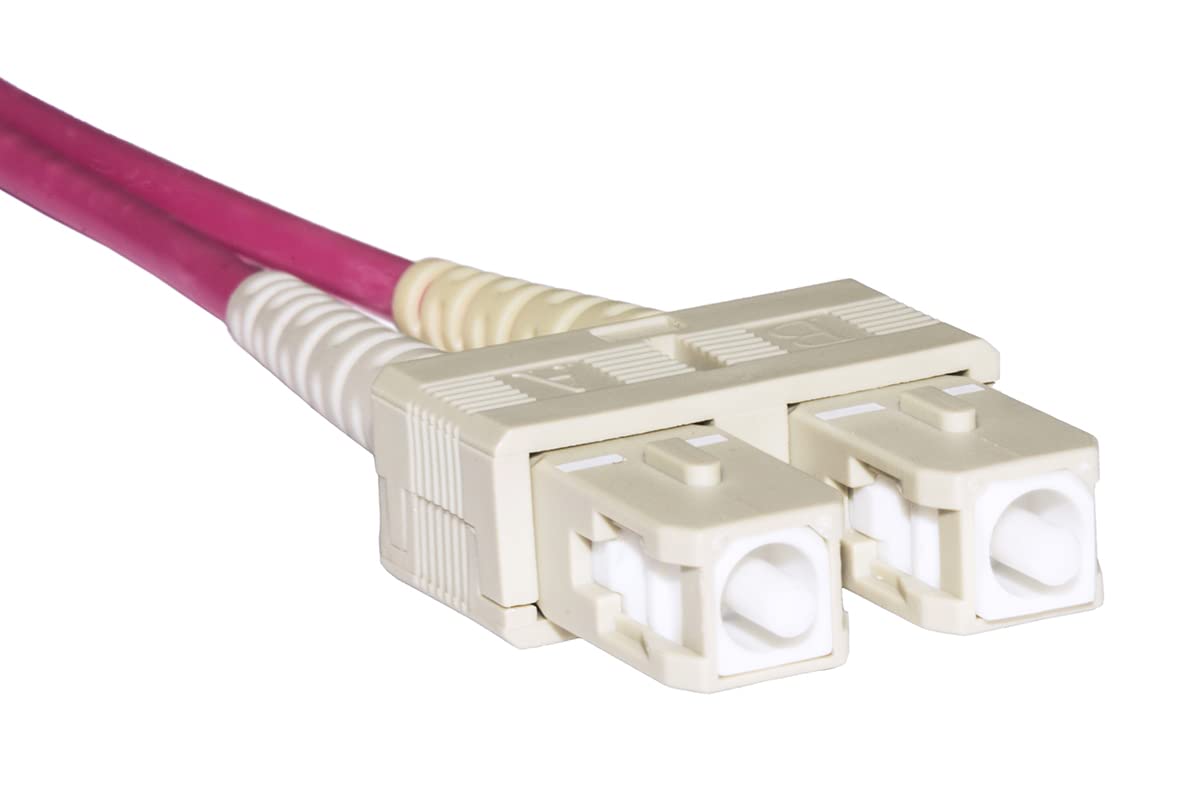 LINK lkscsc4530 Câble Fibre Optique SC à SC Multi-Mode Duplex OM4 50/125, 30 MT