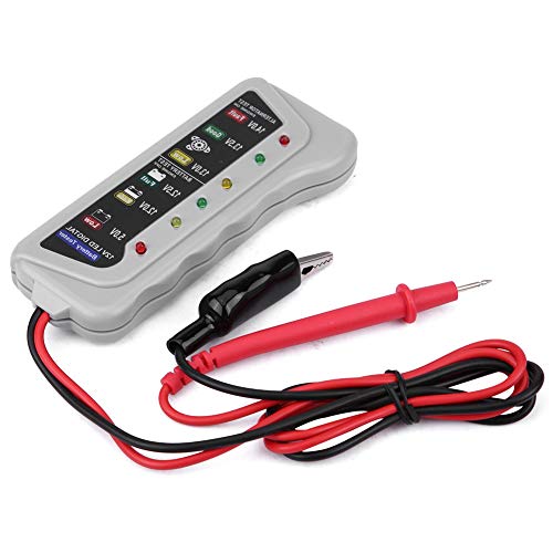 Battery Tester, 2-14V Car Battery Charging Detector Battery Load Tester Battery Storage Tester Battery Analyzer
