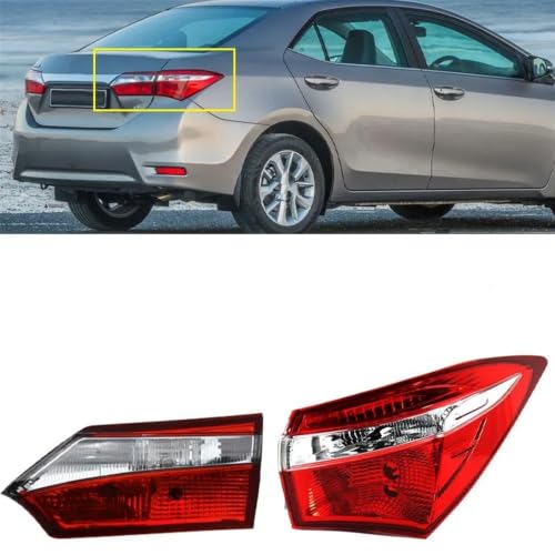 Feux arrières couleur naturelle pour Corolla 2017 avec bloc extérieur - 5