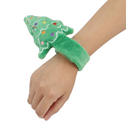 Pulseira de encaixe, 3 peças pulseira de batida de Natal pulseiras de batida para crianças pulseiras