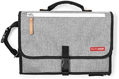 Skip Hop Portable Baby Changing Pad, Pronto, Grey Melange