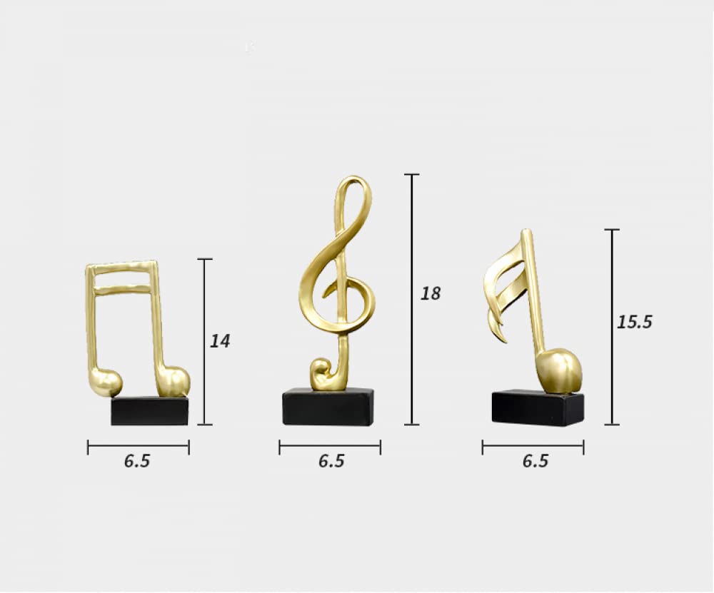 Nowoczesne minimalistyczne trofeum muzyczne, nuty muzyczne, ozdoby fortepianowe, dekoracje domowe, rzemiosło do sali fortepianowej