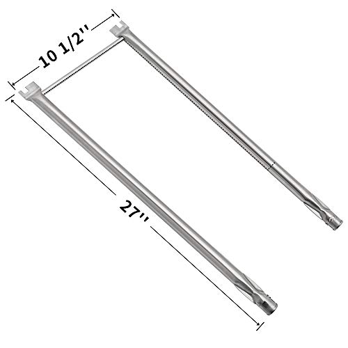 SHINESTAR 7507 Stainless Steel Burner Tubes Set for Weber Spirit 210, Genesis Silver