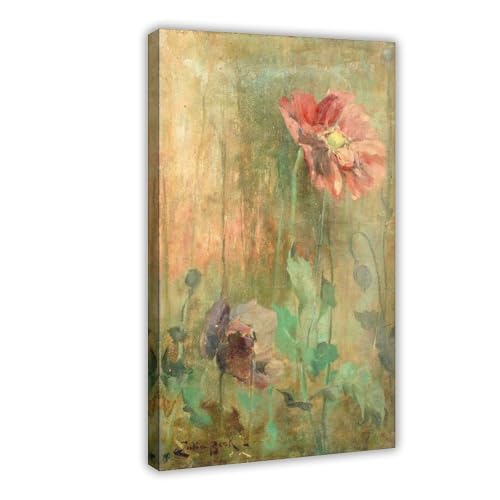Coquelicots de Julia Beck toile murale d'art aux finitions soignées