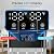 OSTBA Bottom Loading Water Cooler Dispenser for 3 & 5 Gallon Bottles, Hot, Cold & Room Water, LED Display, Child Safety Lock, Stainless Steel Tank Water Dispenserfor Home & Office