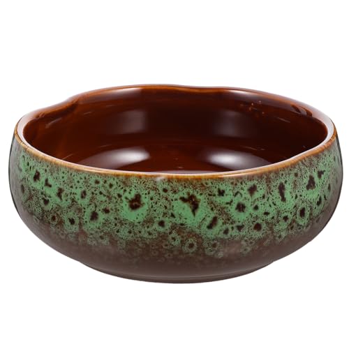 Veemoon Große Wasser-Bonsai-Schalen Lotusblumenschale Keramik-Sukkulentenschale Für Terrasse Garten Balkon Dekorativ –