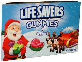 Christmas Lifesaver Gummies - Stocking Stuffer - One Pack