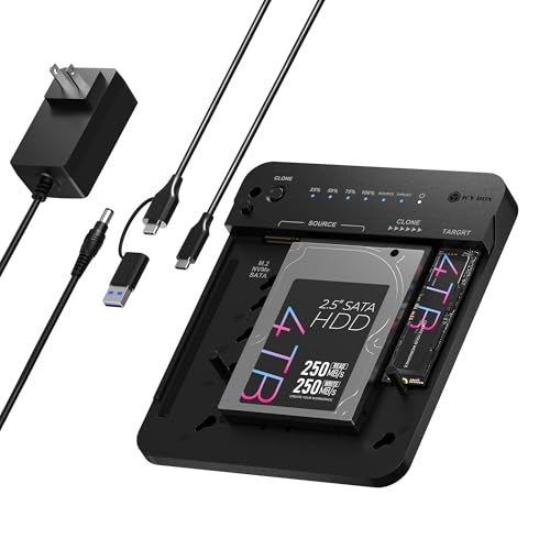ICY BOX NVMe & SATA Docking Station