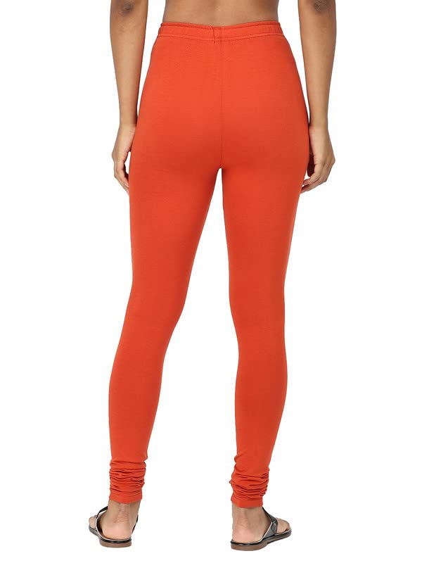 Image of Robinbosky Cotton Churidhar Leggings for Women - Stylish, Stretchable & Flattering Fit for All-Day Comfort