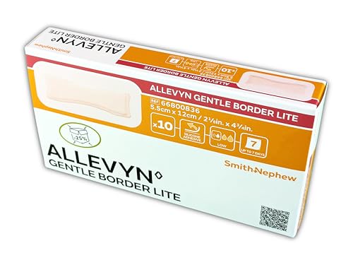 ALLEVYN Gentle Border Lite Foam Dressing 66800836 2.13X4 Inch Pack of 10