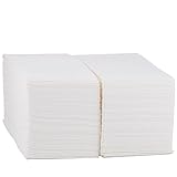 Disposable Cloth-Like Paper Hand Guest Towels (1000 Pack) Soft & Absorbent | Air Laid Tissue Paper for Kitchen, Bathroom, Celebrations or Events | Top Quality Natural White Guest Towel