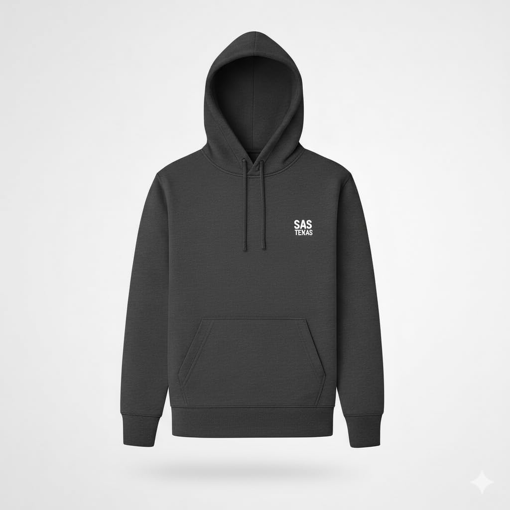 Hoodie - SAS Unisex Fleece Hoodie – Premium Pullover Sweatshirt for Men & Women, Soft Warm Cozy Classic Fit Streetwear Winter - Image 4