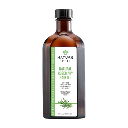 -Nature Spell- Aceite de tratamiento de Romero para 'Cabello Y Cuerpo' -150ml- Estimula la mente y mantiene la piel calmada - APTO PARA VEGANOS-