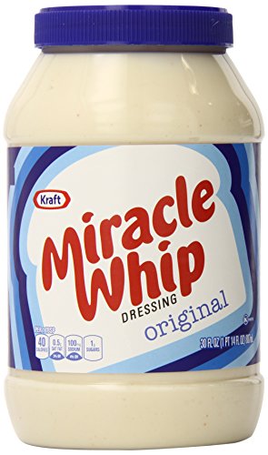 Miracle Whip Dressing (30 oz Jars, Pack of 2)