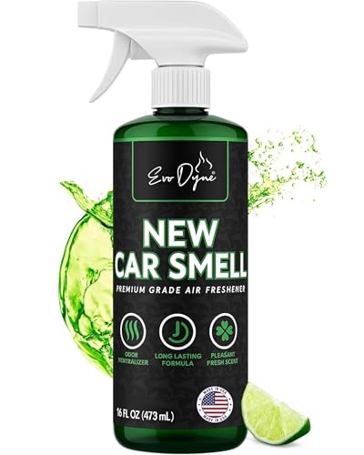 New Car Smell Spray (16oz), Made in USA | Long Lasting Car Air Fresheners Eliminates Odor - Air Fresheners for Cars, Trucks, & Other Automotive Vehicles – Fresh Scent Air Freshener Spray