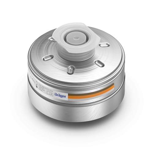 Dräger X-plore Rd40 filtro combinado A2 P3 R D Nuclear | Para gases, vapores, partículas y yodo radiactivo | 1 ud. | Filtro de repuesto para la máscara de protección