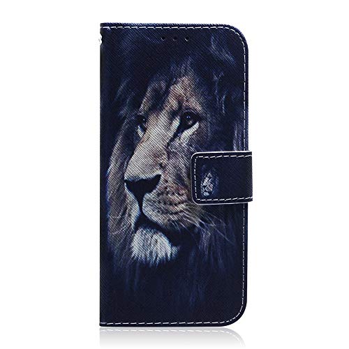 Sunrive Funda para ZTE Blade L7, Cuero Artificial Sintético Protectiva Carcasa Resistente Cierre Magnético,en Folio,Soporte Plegable(T León) + 1x Lápiz óptico
