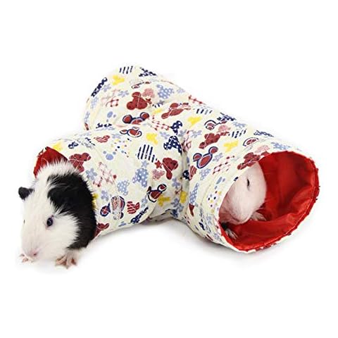 ZOOPOLR Meerschweinchen-Tunnel für Kleintiere, Röhre für Meerschweinchen Cover