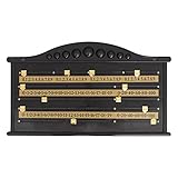 ABOOFAN Snooker-/Pool-Scoreboard-Spielpunktezähler, Billardzubehör, Heimclubzubehör (schwarz)