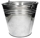 zinkeimer klein mit deckel PRAKTISCHES PRODUKT – Der KOTARBAU verzinkter Garteneimer eignet sich perfekt für den Heimgebrauch bei Renovierungsarbeiten und ermöglicht den bequemen Transport und die Lagerung verschiedener Zubehörteile und Abfälle.